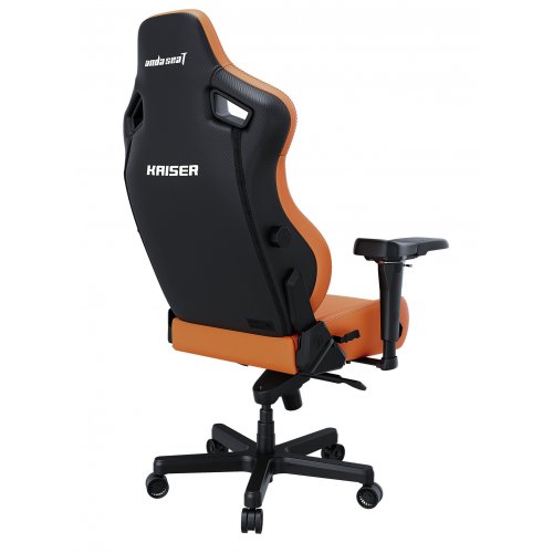 Купить Игровое кресло Anda Seat Kaiser 4 XL (AD12YDDC-XLL-20-O-PV/C) Orange - цена в Харькове, Киеве, Днепре, Одессе
в интернет-магазине Telemart фото