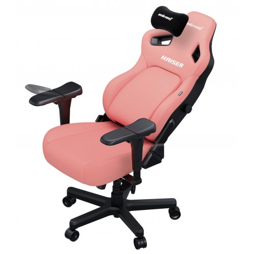 Купити Ігрове крісло Anda Seat Kaiser 4 XL (AD12YDDC-XLL-20-P-PV/C) Pink - ціна в Києві, Львові, Вінниці, Хмельницькому, Франківську, Україні | інтернет-магазин TELEMART.UA фото