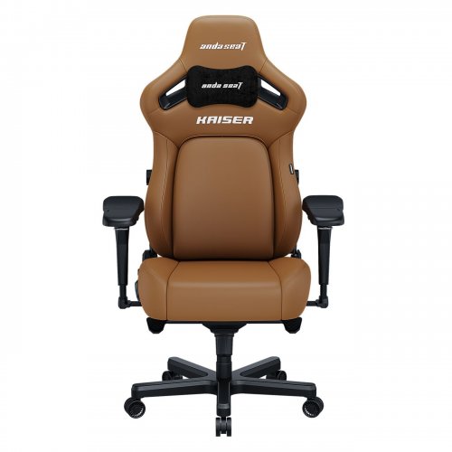 Ігрове крісло Anda Seat Kaiser 4 XL (AD12YDDC-XLL-20-K-PV/C) Brown купити в Україні: Київ, Львів, Хмельницький, Тернопіль, Івано-Франківськ | Низька ціна, відгуки, характеристики від TELEMART фото