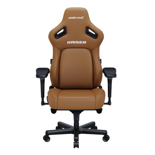 Купити Ігрове крісло Anda Seat Kaiser 4 XL (AD12YDDC-XLL-20-K-PV/C) Brown - ціна в Києві, Львові, Вінниці, Хмельницькому, Франківську, Україні | інтернет-магазин TELEMART.UA фото