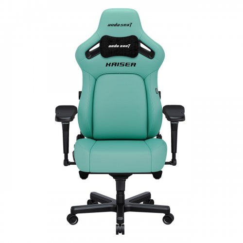 Игровое кресло Anda Seat Kaiser 4 XL (AD12YDDC-XLL-20-E-PV/C) Green купить в Украине: Киев, Днепр, Харьков, Одесса  | Низкая цена, отзывы, характеристики от TELEMART фото