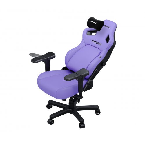 Ігрове крісло Anda Seat Kaiser 4 XL (AD12YDDC-XLL-20-V-PV/C) Purple купити в Україні: Київ, Львів, Хмельницький, Тернопіль, Івано-Франківськ | Низька ціна, відгуки, характеристики від TELEMART фото