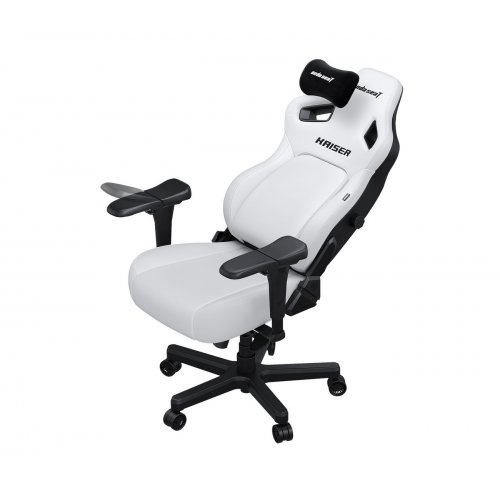 Игровое кресло Anda Seat Kaiser 4 XL (AD12YDDC-XLL-20-W-PV/C) White купить в Украине: Киев, Днепр, Харьков, Одесса  | Низкая цена, отзывы, характеристики от TELEMART фото