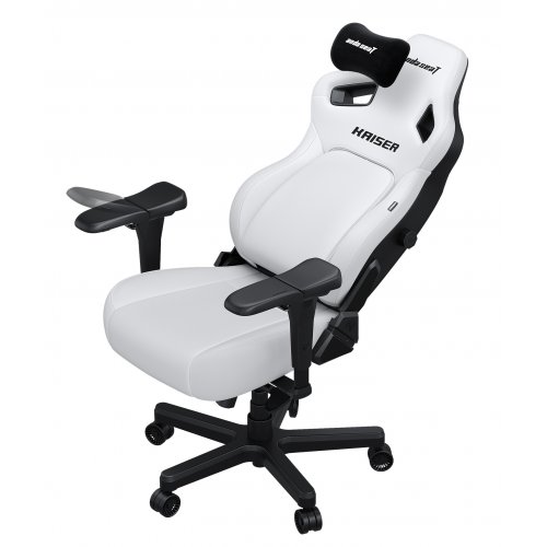 Купить Игровое кресло Anda Seat Kaiser 4 XL (AD12YDDC-XLL-20-W-PV/C) White - цена в Харькове, Киеве, Днепре, Одессе
в интернет-магазине Telemart фото