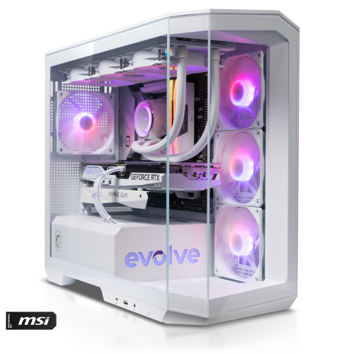 Купити Ігровий ПК EVOLVE PoweredBy MSI Project_Zero (EVGP-PZR7500FN407S-D532S1TWH) White - ціна в Києві, Львові, Вінниці, Хмельницькому, Франківську, Україні | інтернет-магазин TELEMART.UA фото