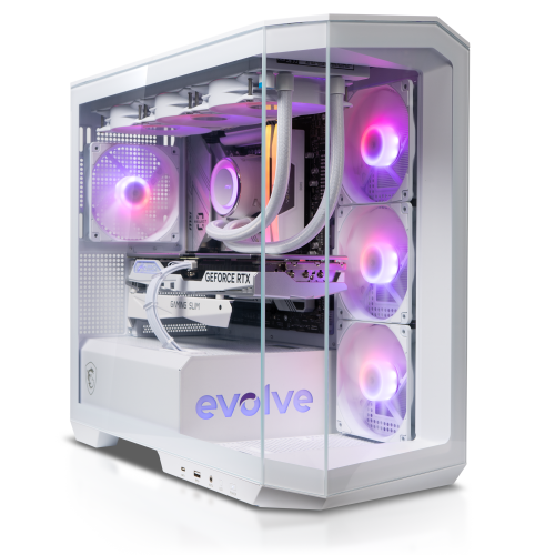 Купить Игровой ПК EVOLVE PoweredBy MSI Project_Zero (EVGP-PZR7500FN407S-D532S1TWH) White - цена в Харькове, Киеве, Днепре, Одессе
в интернет-магазине Telemart фото