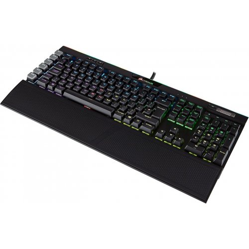 Купити Клавіатура Corsair K95 RGB Platinum Cherry MX Speed Black (CH-9127014-NA) - ціна в Києві, Львові, Вінниці, Хмельницькому, Франківську, Україні | інтернет-магазин TELEMART.UA фото