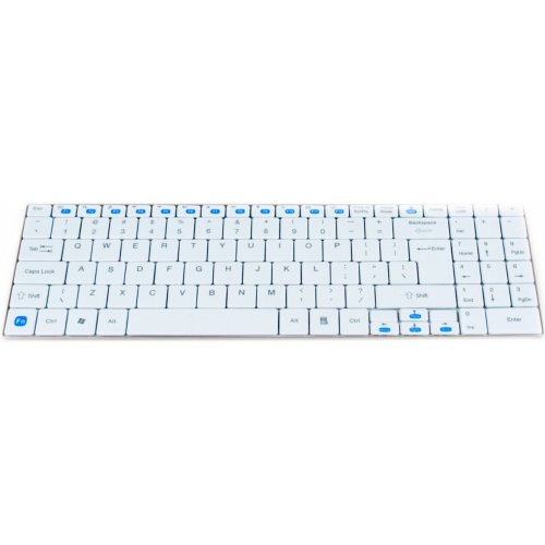 Купити Комплект Gembird KBS-P5-W-UA White - ціна в Києві, Львові, Вінниці, Хмельницькому, Франківську, Україні | інтернет-магазин TELEMART.UA фото