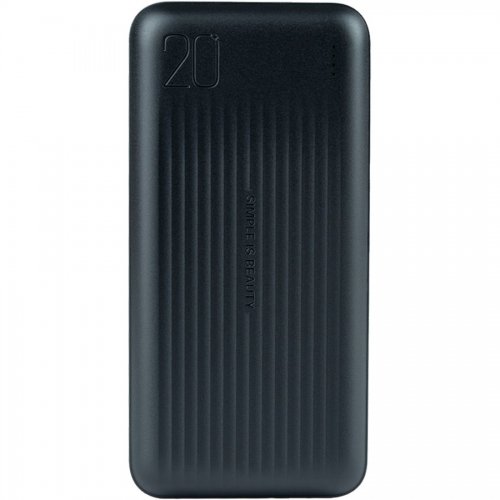 Купити Powerbank XO PB302 20000mAh 10W Black - ціна в Києві, Львові, Вінниці, Хмельницькому, Франківську, Україні | інтернет-магазин TELEMART.UA фото