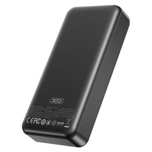 Купить Powerbank XO PR239 20000mAh 22.5W Black - цена в Харькове, Киеве, Днепре, Одессе
в интернет-магазине Telemart фото