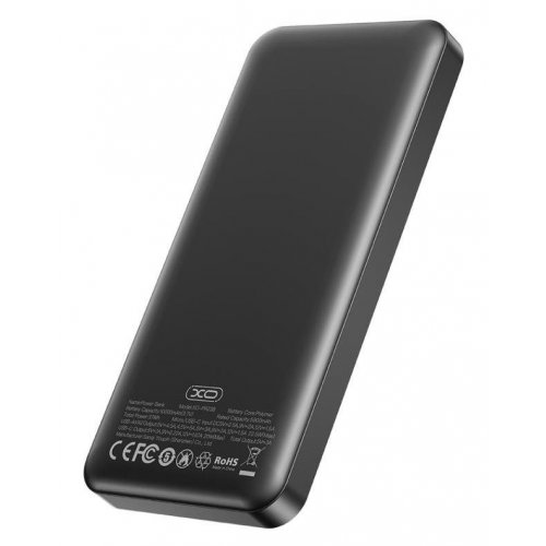 Купити Powerbank XO PR238 10000mAh 22.5W Black - ціна в Києві, Львові, Вінниці, Хмельницькому, Франківську, Україні | інтернет-магазин TELEMART.UA фото