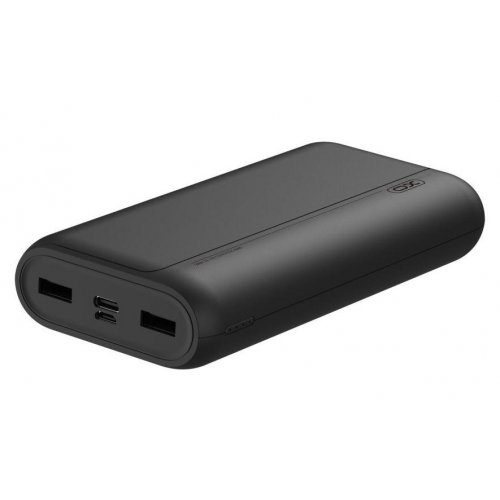 Купити Powerbank XO PR122 20000mAh 10W Black - ціна в Києві, Львові, Вінниці, Хмельницькому, Франківську, Україні | інтернет-магазин TELEMART.UA фото