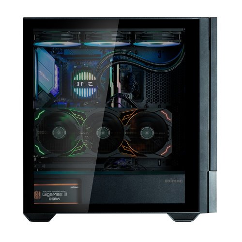 Купить Корпус Zalman Z10 DS Tempered Glass без БП Black с проверкой совместимости: обзор, характеристики, цена в Киеве, Днепре, Одессе, Харькове, Украине | интернет-магазин TELEMART.UA фото