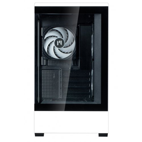 Фото Корпус Zalman P30 Tempered Glass без БЖ Black/White