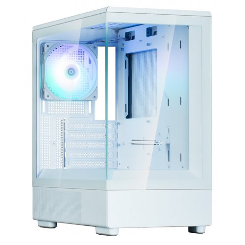 Корпус Zalman P10 Tempered Glass без БЖ White купити з перевіркою сумісності: огляд, характеристики, ціна у Києві, Львові, Вінниці, Хмельницькому, Івано-Франківську, Україні | інтернет-магазин TELEMART.UA фото