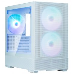 Корпус Zalman P30 AIR Tempered Glass без БЖ White