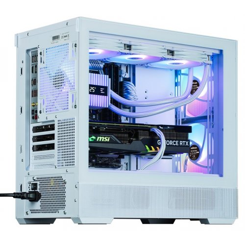 Фото Корпус Zalman P30 AIR Tempered Glass без БП White