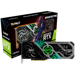 Відеокарта Palit GeForce RTX 3080 GamingPro V1 10240MB (NED3080019IA-132AA) LHR (Відновлено продавцем, 659849)