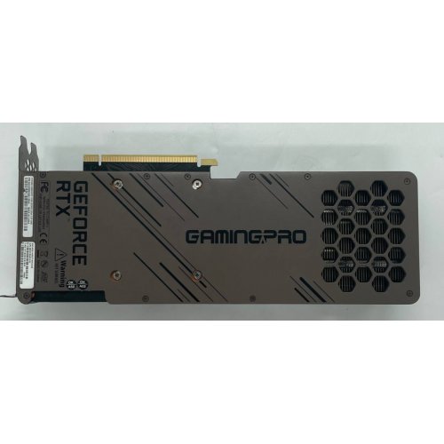 Відеокарта Palit GeForce RTX 3080 GamingPro V1 10240MB (NED3080019IA-132AA) LHR (Відновлено продавцем, 659849) купити з перевіркою сумісності: огляд, характеристики, ціна у Києві, Львові, Вінниці, Хмельницькому, Івано-Франківську, Україні | інтернет-магазин TELEMART.UA фото