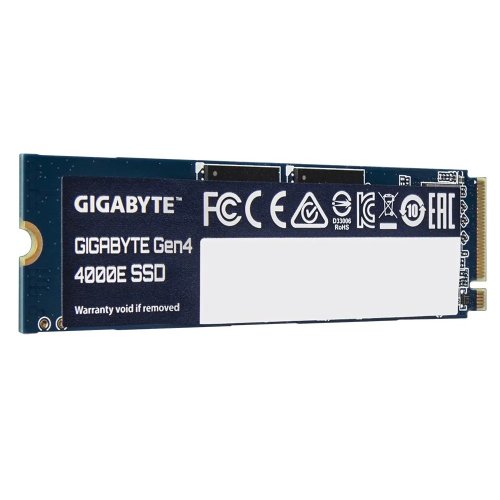 Купить SSD-диск Gigabyte Gen4 4000E 3D NAND 500GB M.2 (2280 PCI-E) NVMe 1.4 (G440E500G) с проверкой совместимости: обзор, характеристики, цена в Киеве, Днепре, Одессе, Харькове, Украине | интернет-магазин TELEMART.UA фото