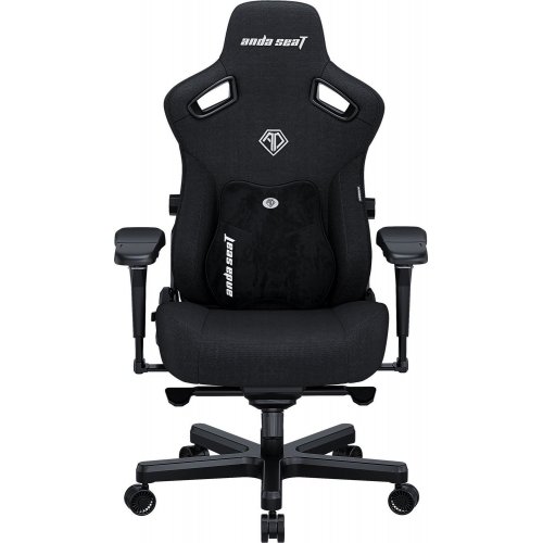 Ігрове крісло Anda Seat Kaiser 3 Pro XL (AD12YDC-XL-01-B-CF-B02) Black купити в Україні: Київ, Львів, Хмельницький, Тернопіль, Івано-Франківськ | Низька ціна, відгуки, характеристики від TELEMART фото