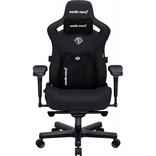 Купити Ігрове крісло Anda Seat Kaiser 3 Pro XL (AD12YDC-XL-01-B-CF-B02) Black - ціна в Києві, Львові, Вінниці, Хмельницькому, Франківську, Україні | інтернет-магазин TELEMART.UA фото