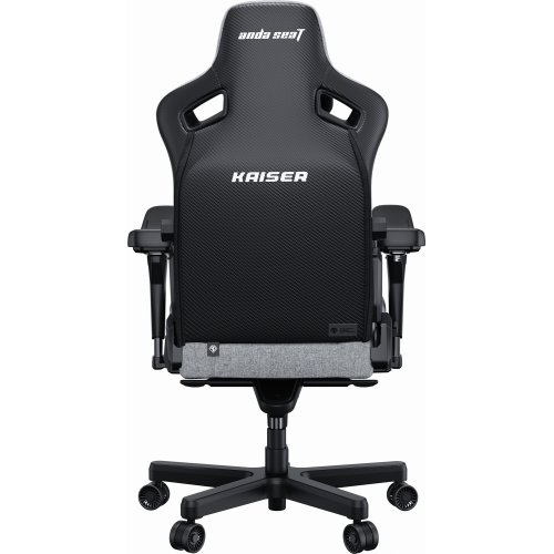 Купить Игровое кресло Anda Seat Kaiser 3 Pro XL (AD12YDC-XL-01-G-PV/F-G02) Grey - цена в Харькове, Киеве, Днепре, Одессе
в интернет-магазине Telemart фото