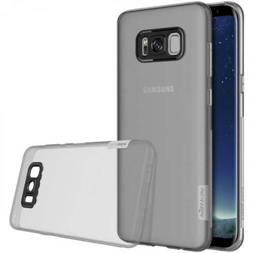 Купити Чохол Чехол Nillkin Nature TPU для Samsung Galaxy S8 G950 Gray - ціна в Києві, Львові, Вінниці, Хмельницькому, Франківську, Україні | інтернет-магазин TELEMART.UA фото