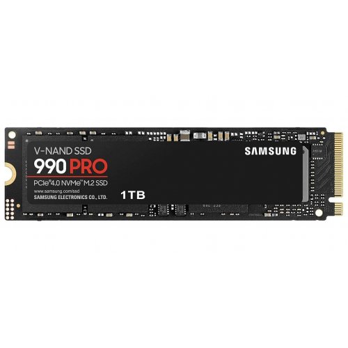 Купить Ssd-диск Samsung 990 PRO V-NAND 3-bit MLC 1TB M.2 (2280 PCI-E) NVMe 2.0 (MZ-V9P1T0BW) (Восстановлено продавцом, 659980) с проверкой совместимости: обзор, характеристики, цена в Киеве, Днепре, Одессе, Харькове, Украине | интернет-магазин TELEMART.UA фото