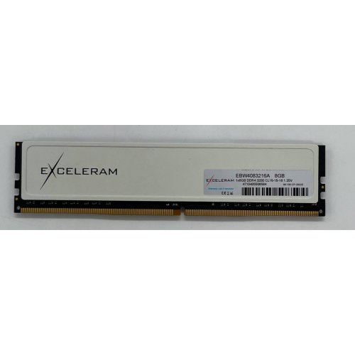 Озп Exceleram DDR4 8GB 3200Mhz Black&White (EBW4083216A) (Відновлено продавцем, 660035) купити з перевіркою сумісності: огляд, характеристики, ціна у Києві, Львові, Вінниці, Хмельницькому, Івано-Франківську, Україні | інтернет-магазин TELEMART.UA фото