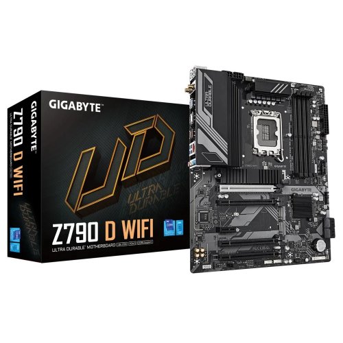 Материнська плата Gigabyte Z790 D WIFI (s1700, Intel Z790) купити з перевіркою сумісності: огляд, характеристики, ціна у Києві, Львові, Вінниці, Хмельницькому, Івано-Франківську, Україні | інтернет-магазин TELEMART.UA фото