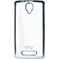 Чехол Чeхол Utty Electroplating для Lenovo A1000 Silver