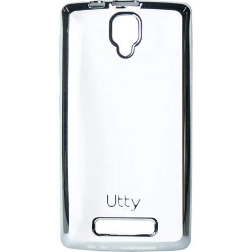 Чехол Чeхол Utty Electroplating для Lenovo A1000 Silver купить в Украине | Telemart фото