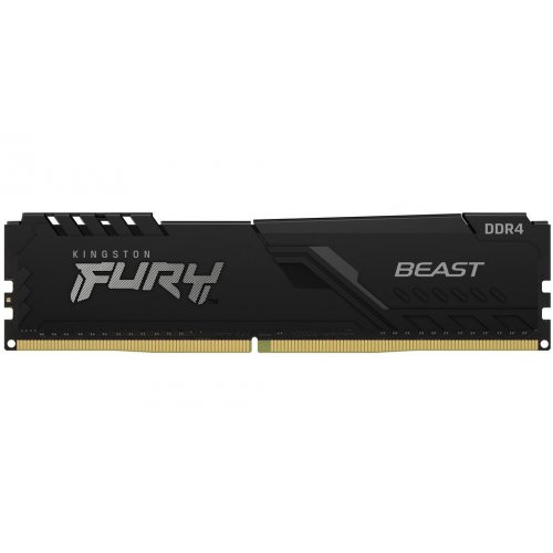 Озп Kingston DDR4 32GB 3200Mhz FURY Beast Black (KF432C16BB/32) (Відновлено продавцем, 661351) купити з перевіркою сумісності: огляд, характеристики, ціна у Києві, Львові, Вінниці, Хмельницькому, Івано-Франківську, Україні | інтернет-магазин TELEMART.UA фото