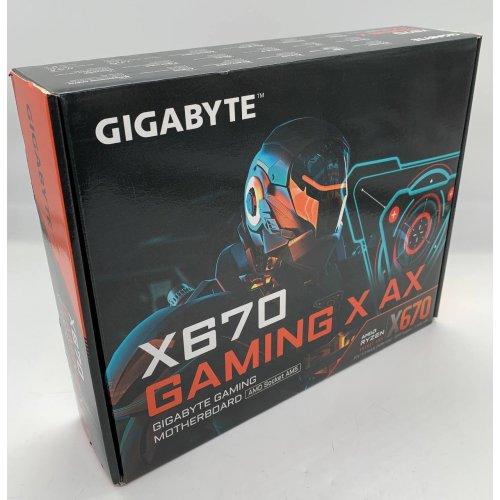 Материнська плата Gigabyte X670 GAMING X AX (sAM5, AMD X670) (Відновлено продавцем, 661358) купити з перевіркою сумісності: огляд, характеристики, ціна у Києві, Львові, Вінниці, Хмельницькому, Івано-Франківську, Україні | інтернет-магазин TELEMART.UA фото