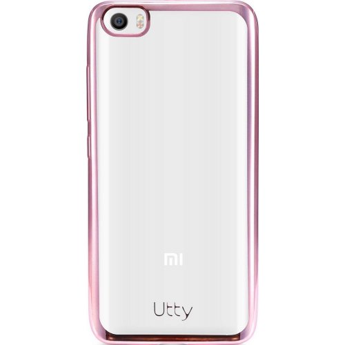 Чехол Чeхол Utty Electroplating для Xiaomi Mi5 Standard Pink купить в Украине: Киев, Днепр, Харьков, Одесса  | Низкая цена, отзывы, характеристики от TELEMART фото