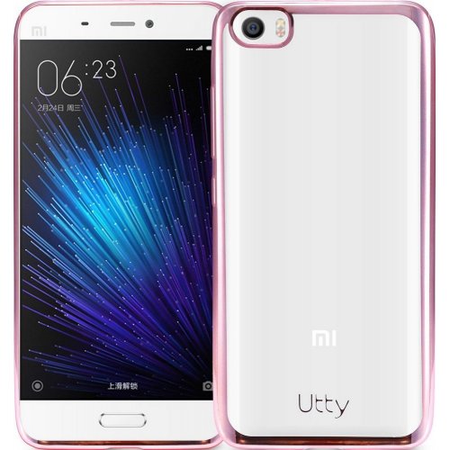 Чехол Чeхол Utty Electroplating для Xiaomi Mi5 Standard Pink купить в Украине: Киев, Днепр, Харьков, Одесса  | Низкая цена, отзывы, характеристики от TELEMART фото