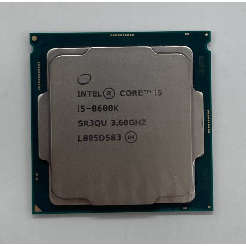 Купить Процессор Intel Core i5-8600K 3.6(4.3)GHz 9MB s1151 Box (BX80684I58600K) (Восстановлено продавцом, 661374) с проверкой совместимости: обзор, характеристики, цена в Киеве, Днепре, Одессе, Харькове, Украине | интернет-магазин TELEMART.UA фото