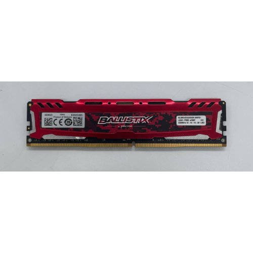 Озп Crucial DDR4 8GB 3200Mhz Ballistix Sport LT Red (BLS8G4D32AESEK) (Відновлено продавцем, 661375) купити з перевіркою сумісності: огляд, характеристики, ціна у Києві, Львові, Вінниці, Хмельницькому, Івано-Франківську, Україні | інтернет-магазин TELEMART.UA фото