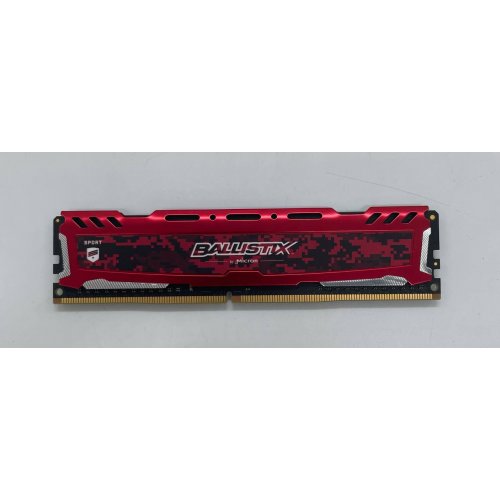 Озп Crucial DDR4 8GB 3200Mhz Ballistix Sport LT Red (BLS8G4D32AESEK) (Відновлено продавцем, 661375) купити з перевіркою сумісності: огляд, характеристики, ціна у Києві, Львові, Вінниці, Хмельницькому, Івано-Франківську, Україні | інтернет-магазин TELEMART.UA фото