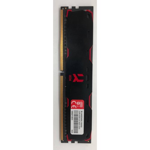 Озп GoodRAM DDR4 8GB 2133Mhz Iridium Black (IR-2133D464L15S/8G) (Відновлено продавцем, 661379) купити з перевіркою сумісності: огляд, характеристики, ціна у Києві, Львові, Вінниці, Хмельницькому, Івано-Франківську, Україні | інтернет-магазин TELEMART.UA фото