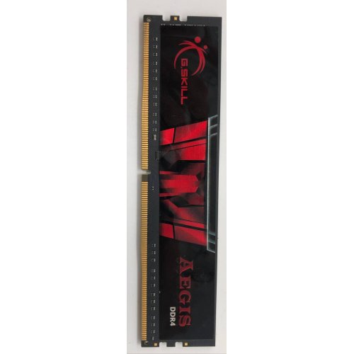 Озп G.Skill DDR4 8GB 2400Mhz Aegis (F4-2400C17S-8GIS) (Відновлено продавцем, 661381) купити з перевіркою сумісності: огляд, характеристики, ціна у Києві, Львові, Вінниці, Хмельницькому, Івано-Франківську, Україні | інтернет-магазин TELEMART.UA фото