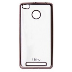 Чохол Чeхол Utty Electroplating для Xiaomi Redmi 4 Pink