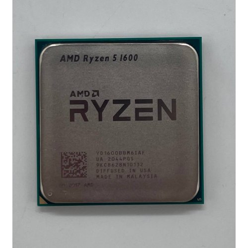 Процесор AMD Ryzen 5 1600 3.2(3.6)GHz sAM4 Tray (YD1600BBAE) (Відновлено продавцем, 661403) купити з перевіркою сумісності: огляд, характеристики, ціна у Києві, Львові, Вінниці, Хмельницькому, Івано-Франківську, Україні | інтернет-магазин TELEMART.UA фото