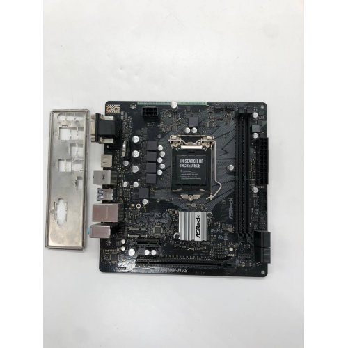 Материнська плата AsRock H410M-HVS (s1200, Intel H410) (Відновлено продавцем, 661431) купити з перевіркою сумісності: огляд, характеристики, ціна у Києві, Львові, Вінниці, Хмельницькому, Івано-Франківську, Україні | інтернет-магазин TELEMART.UA фото