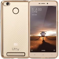 Чохол Чeхол Utty Electroplating для Xiaomi Redmi 4a Gold