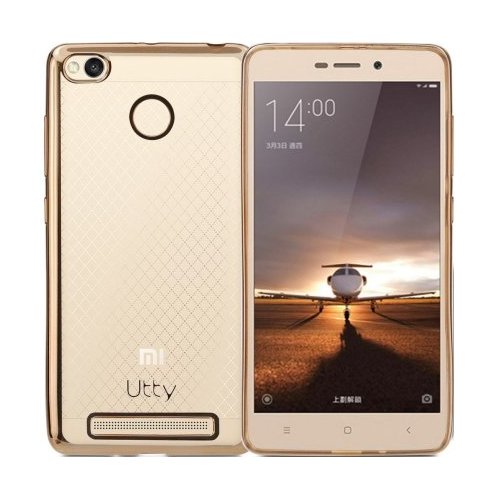 Чехол Чeхол Utty Electroplating для Xiaomi Redmi 4a Gold купить в Украине: Киев, Днепр, Харьков, Одесса  | Низкая цена, отзывы, характеристики от TELEMART фото