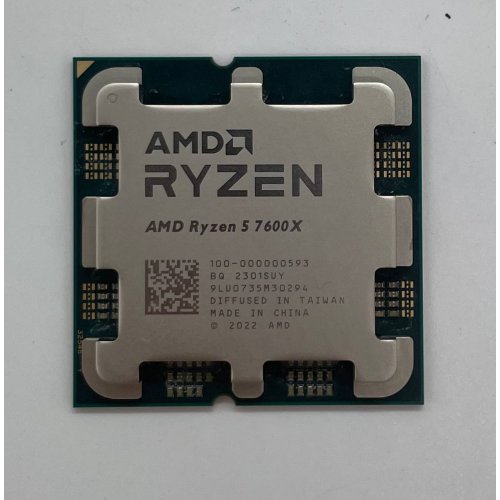 Купить Процессор AMD Ryzen 5 7600X 4.7(5.3)GHz 32MB sAM5 Tray (100-000000593) (Восстановлено продавцом, 661440) с проверкой совместимости: обзор, характеристики, цена в Киеве, Днепре, Одессе, Харькове, Украине | интернет-магазин TELEMART.UA фото