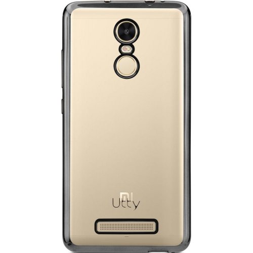 Чохол Чeхол Utty Electroplating для Xiaomi Redmi Note 4 Gray купити в Україні: Київ, Львів, Хмельницький, Тернопіль, Івано-Франківськ | Низька ціна, відгуки, характеристики від TELEMART фото