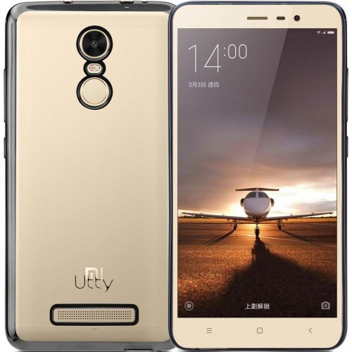 Чохол Чeхол Utty Electroplating для Xiaomi Redmi Note 4 Gray купити в Україні: Київ, Львів, Хмельницький, Тернопіль, Івано-Франківськ | Низька ціна, відгуки, характеристики від TELEMART фото
